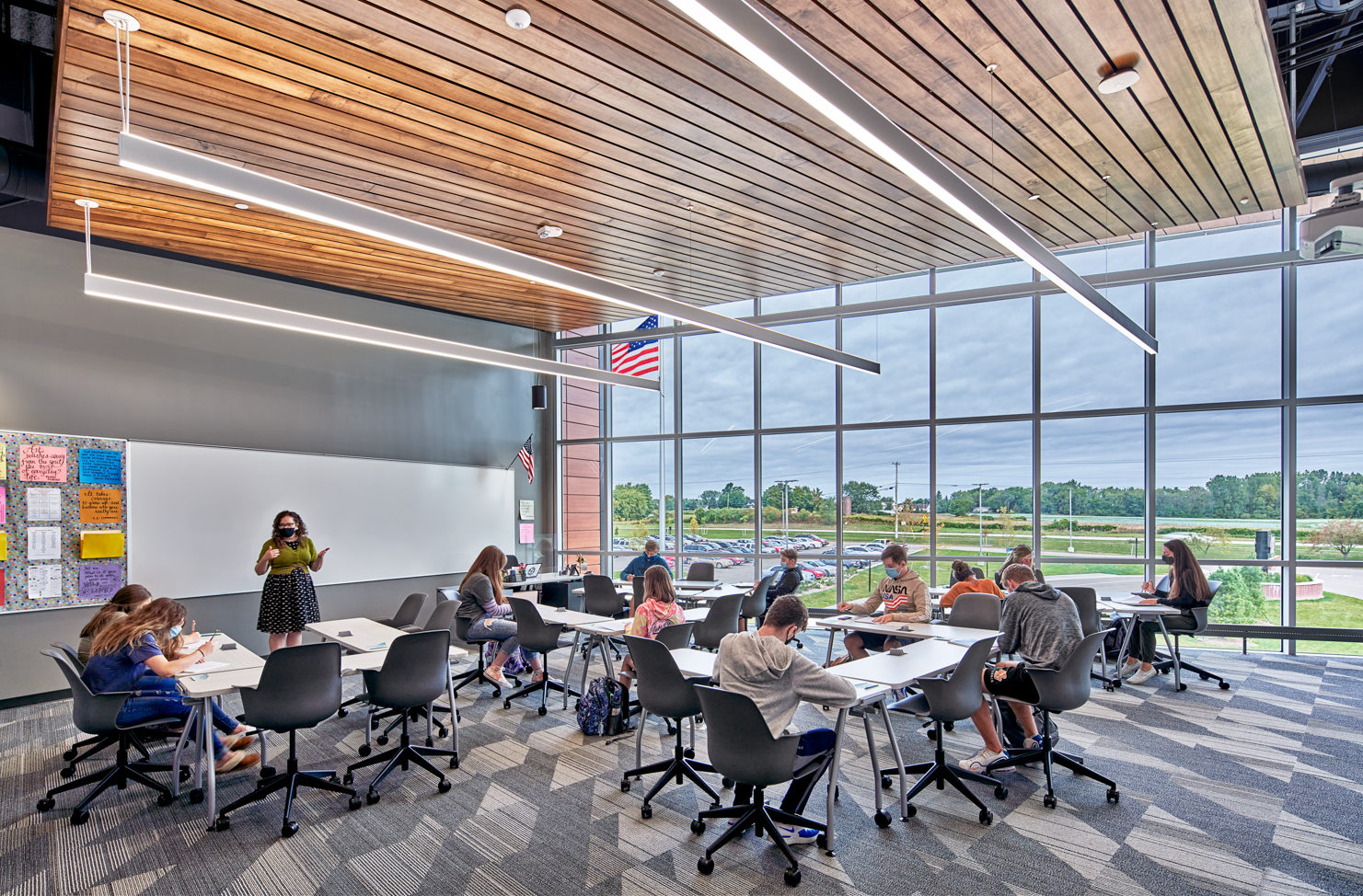 Byron Center Public Schools High School Transformation Recognized for Design Excellence
