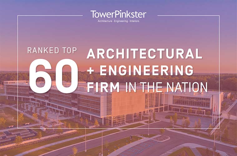 TowerPinkster Named Top 60 AE Firm in the Nation