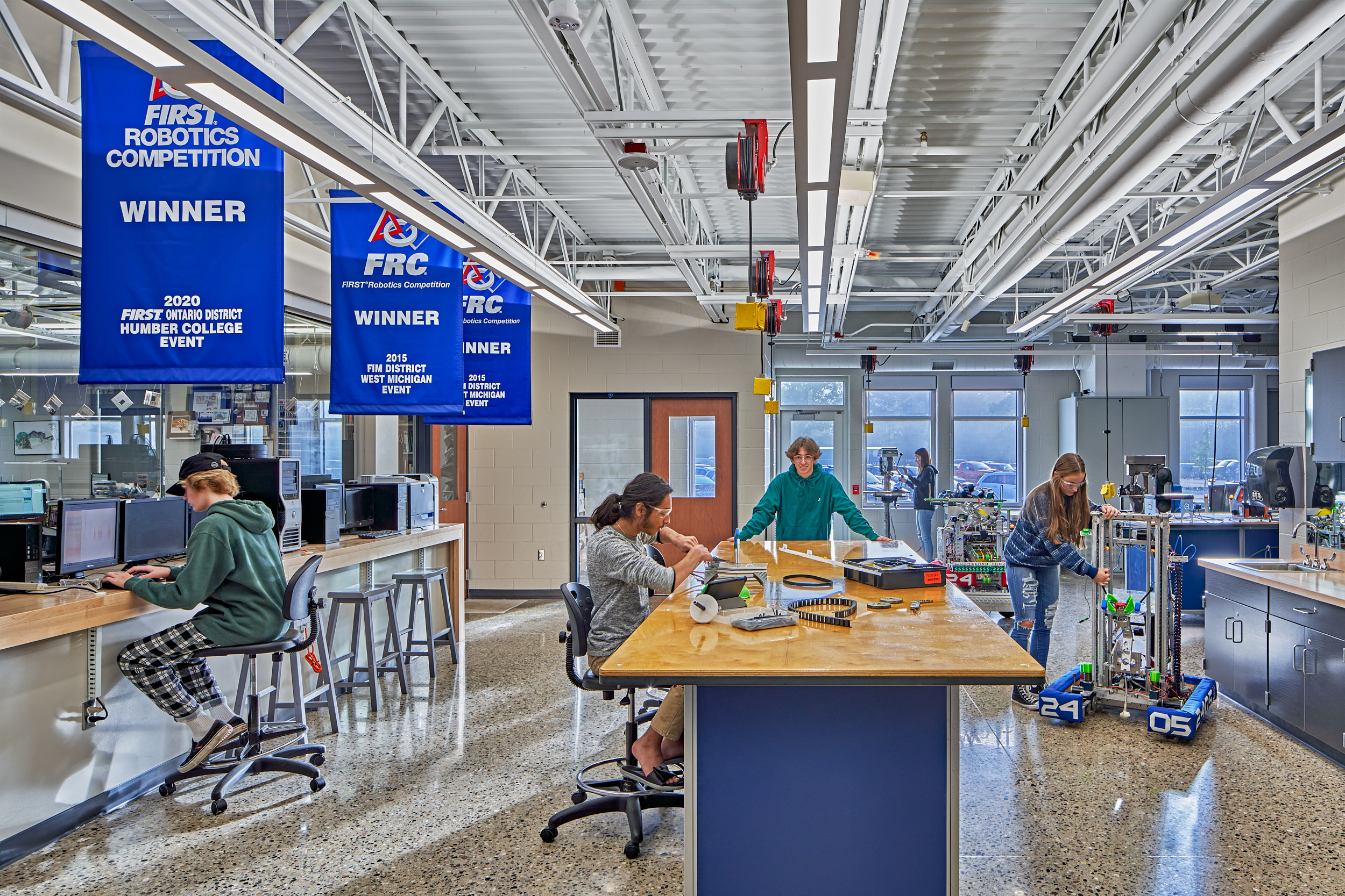 Fruitport High School Interiors 009