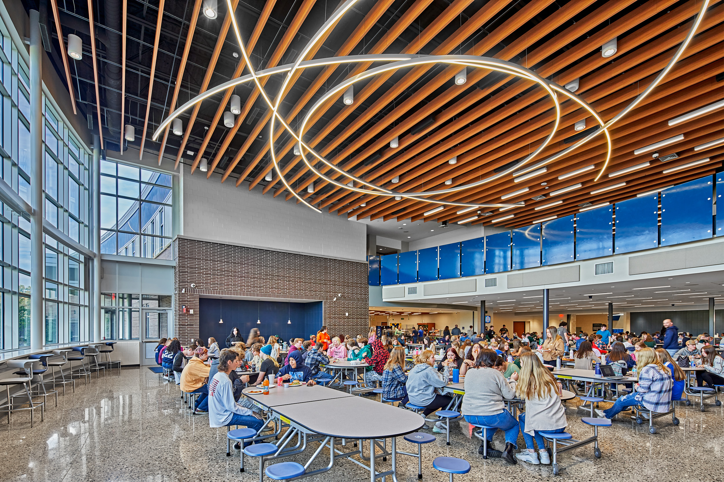 Fruitport High School Interiors 010