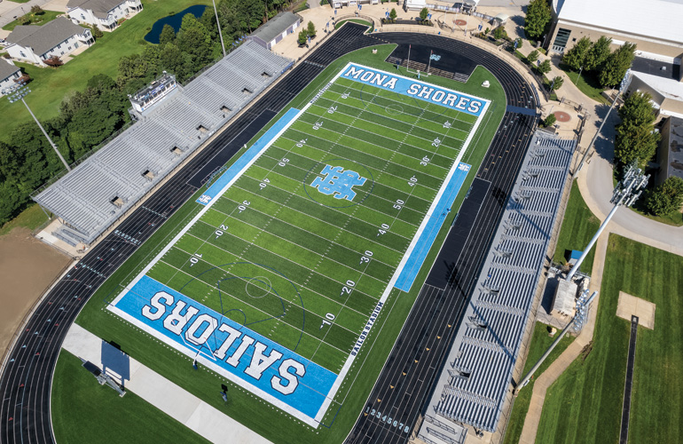 Half Width Image Size Mona Shores HS Stadium 2